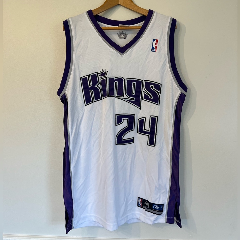 Sacramento KINGS Reebok Jersey Vtg Bobby Jackson #24 Mens Size 40 / M / NBA